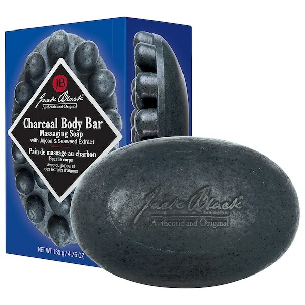Jack Black Charcoal Body Bar Massaging Soap