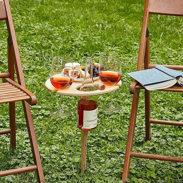 Outdoor Wine Table