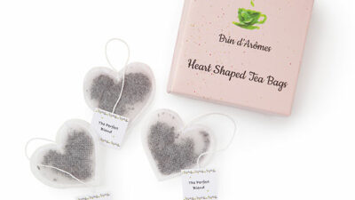 Heart-Shaped Tea Bags